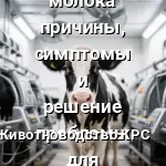 падение молока