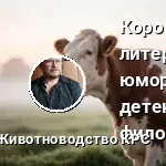 корова юмор философия
